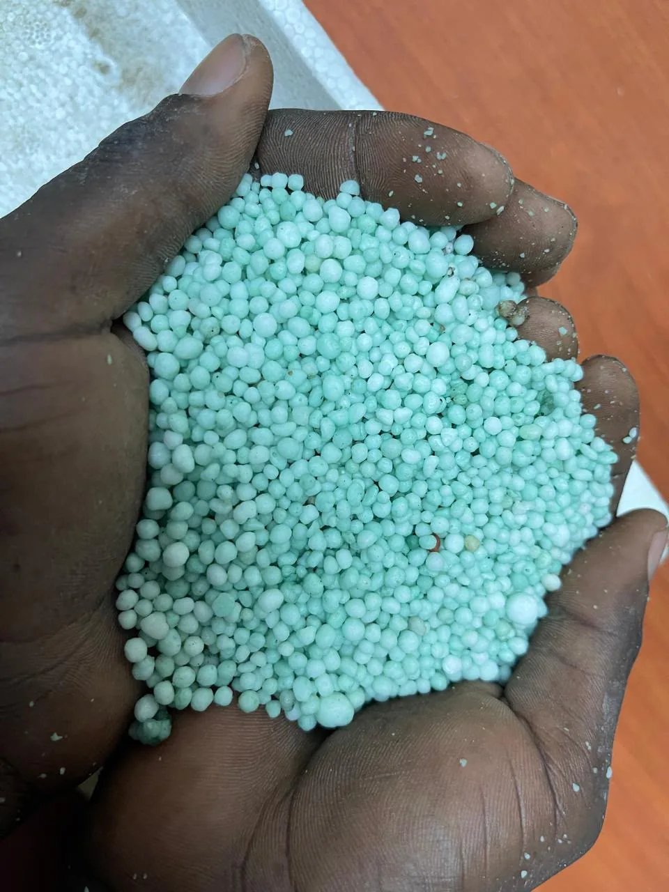 Fertilizer granules quality check